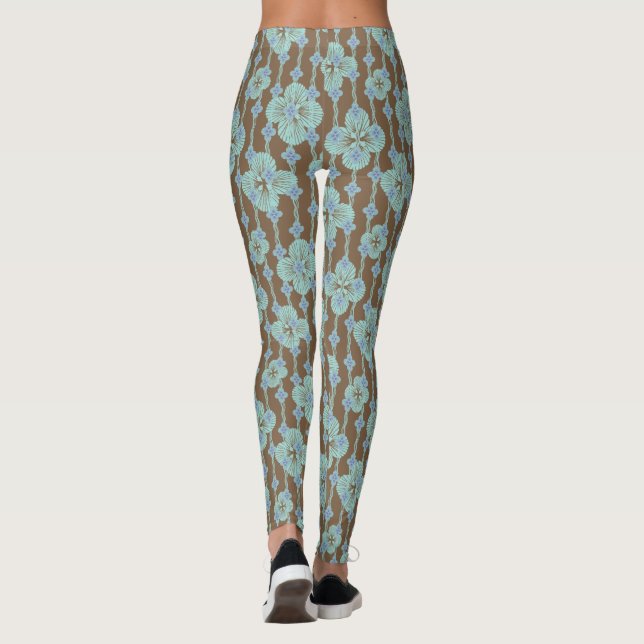 Shell We? Pattern Leggings (Back)