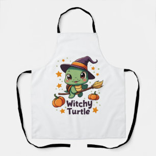 Shell Witch Turtle Apron