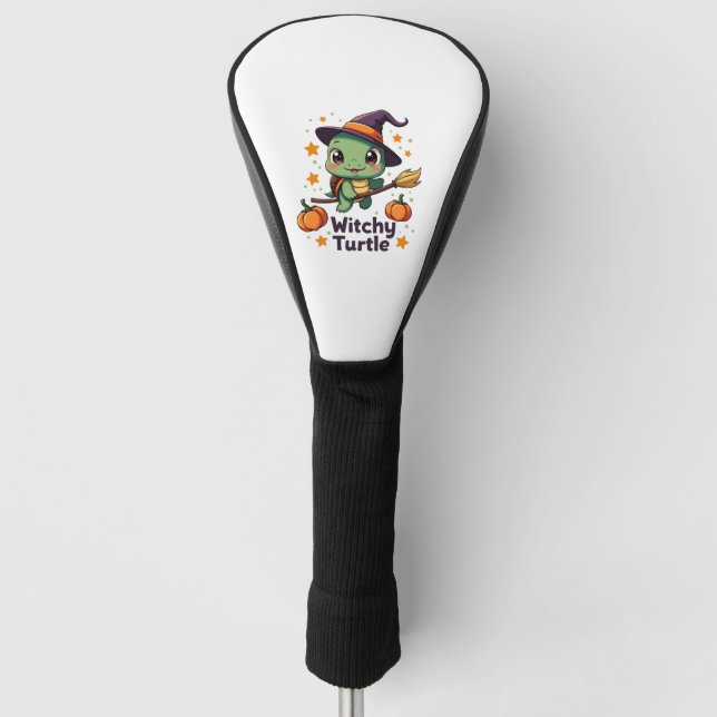 Shell Witch Turtle Golf Head Cover (Front)