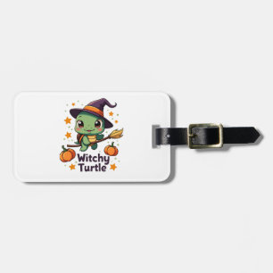 Shell Witch Turtle Luggage Tag