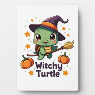 Shell Witch Turtle Plaque