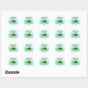 Shell Yeah It’s Summer Turtle Sticker