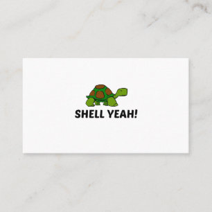 SHELL YEAH TURTLE BUSINESS CARD