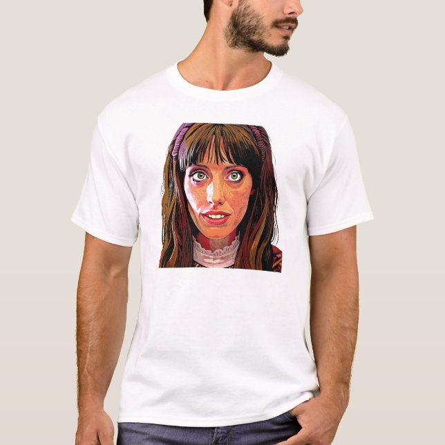 Shelley Duvall The Shining Iconic Art Print T-Shirt (Front)