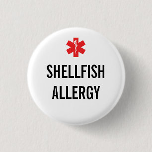 Shellfish Allergy Alert Button