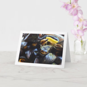 Shellfish Mussels Card
