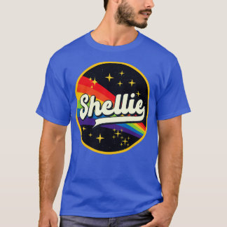 Shellie Rainbow In Space Vintage Style T-Shirt