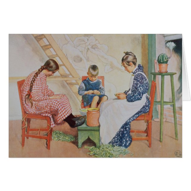 Shelling Peas, pub. in 'Lasst Licht Hinin'(`Let in (Front Horizontal)