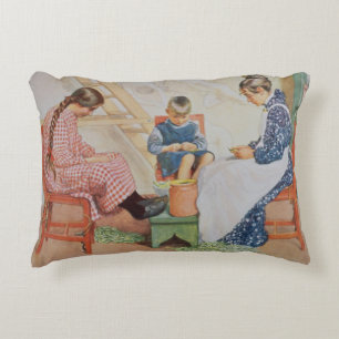 Shelling Peas, pub. in 'Lasst Licht Hinin'(`Let in Decorative Cushion
