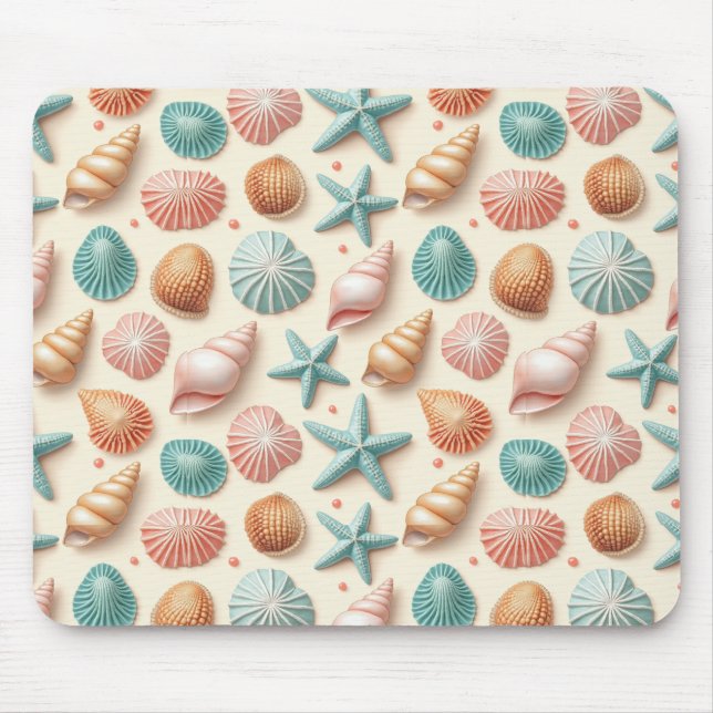 Shells Abundance Mouse Mat (Front)