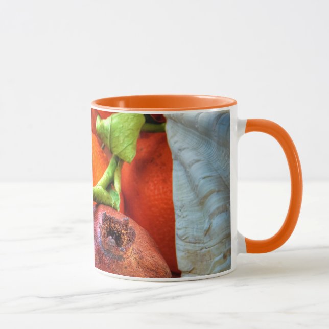 Shells and Fruits still-life Mug (Right)