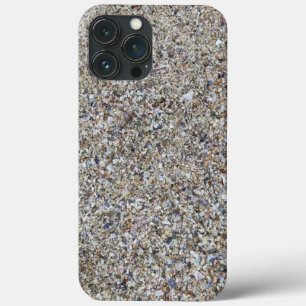 Shells background at the ocean beach iPhone 13 pro max case