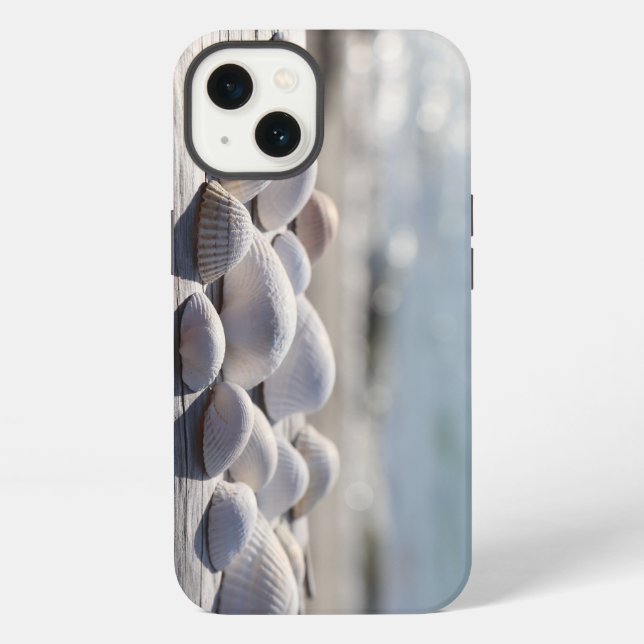 shells, beach, ocean iPhone case (Back)