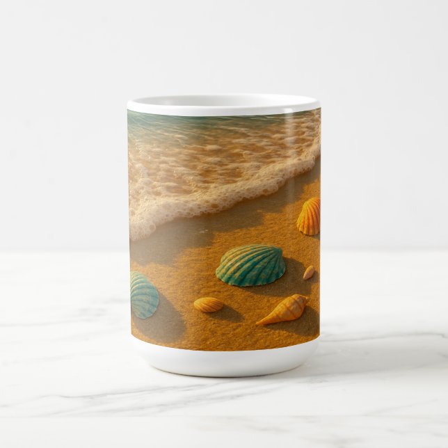 Shells by the Shore Coffee Mug (Center)