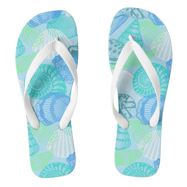 Shells Flip Flops (Footbed)