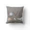 shells & heart on beach custom wedding pillow