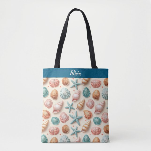 Shells in Abundance Tote Bag (Front)
