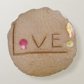 shells Love on beach custom  pillow