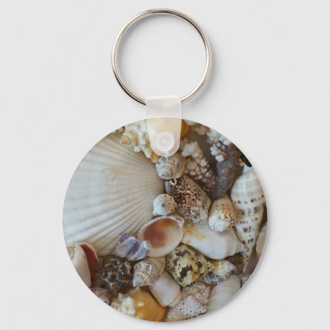 Shells Of Sanibel Key Ring (Front)