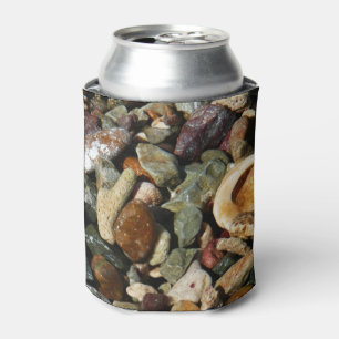 Shells, Rocks and Coral Can Cooler