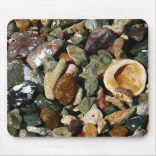 Shells, Rocks and Coral Nature Photography Mouse Mat