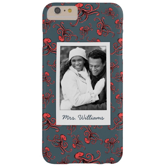 Shells & Starfish Pattern | Your Photo & Name Case-Mate iPhone Case (Back)