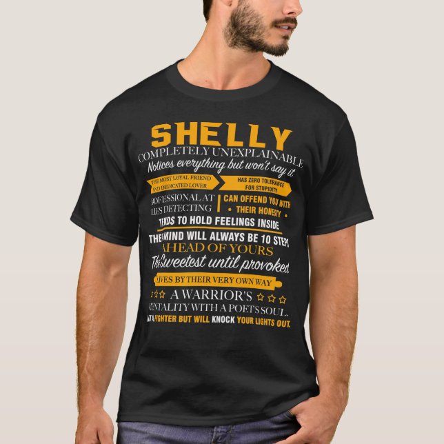 SHELLY completely unexplainable T-Shirt (Front)