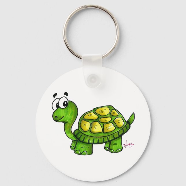 Shelly the Turtle Keychain (Front)