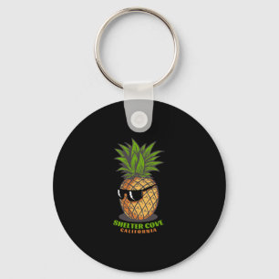 Shelter Cove California Ca Pineapple Sungles Vacat Key Ring