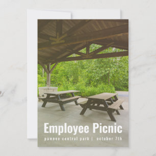 Shelter House Picnic Invitation