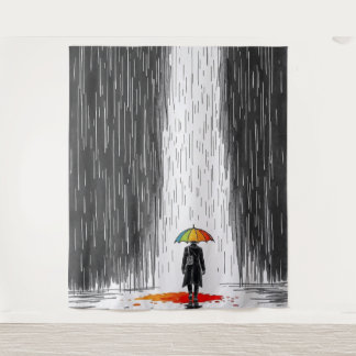 “Shelter in Color” Tapestry