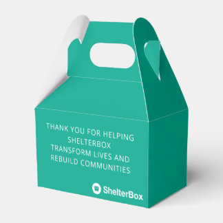 ShelterBox Branded Favour Box