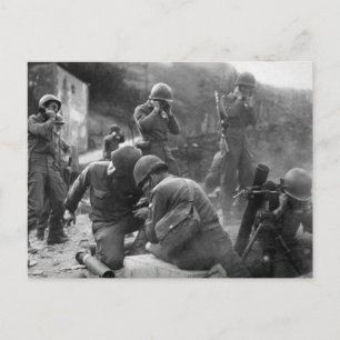 Sheltered and Gathering Somewhere in France Postcard