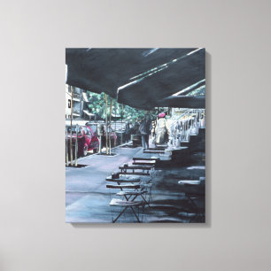 Sheltered by Mid Morning Sun Canvas Print