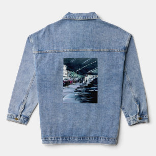 Sheltered by Mid Morning Sun Denim Jacket