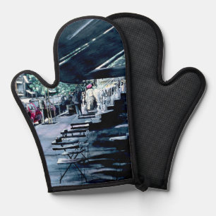 Sheltered by Mid Morning Sun Oven Mitt