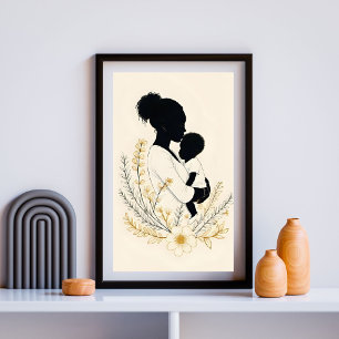 Sheltered in Her Arms – A Quiet Bond of Love Poster