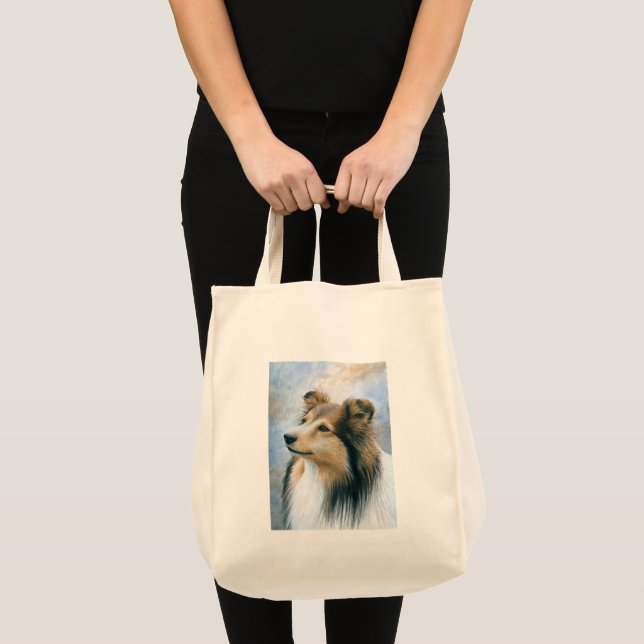Sheltie Collie Dog 122 Tote Bag (Front (Product))