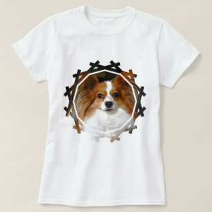 Sheltie Dog Ladies Fitted T-Shirt