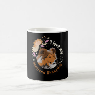 Sheltie Dog Shetland Sheepdog Gift Idea Coffee Mug