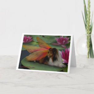 Sheltie Fairy Notecard