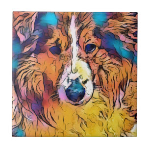 Sheltie image tile