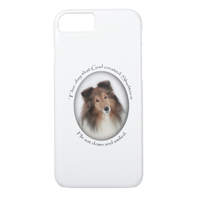 Sheltie iPhone 7 case (Back)