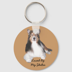 Sheltie Keychain