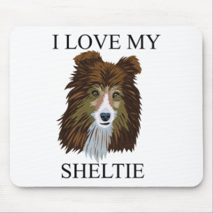 SHELTIE Love! Mouse Mat