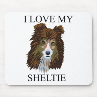 SHELTIE Love! Mouse Mat