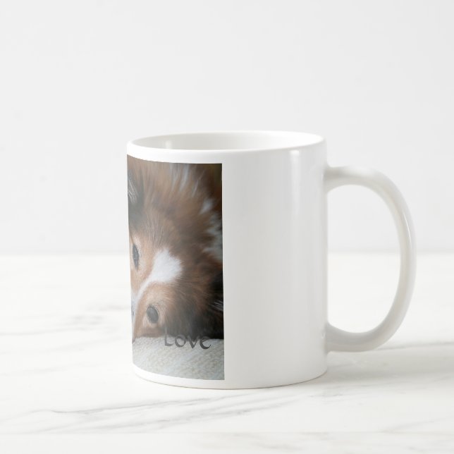 Sheltie Love mug (Right)