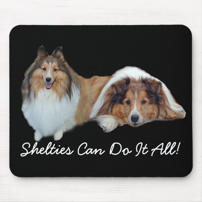 Sheltie Mousepad (Front)