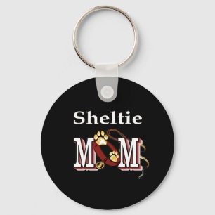 sheltie mum Keychain