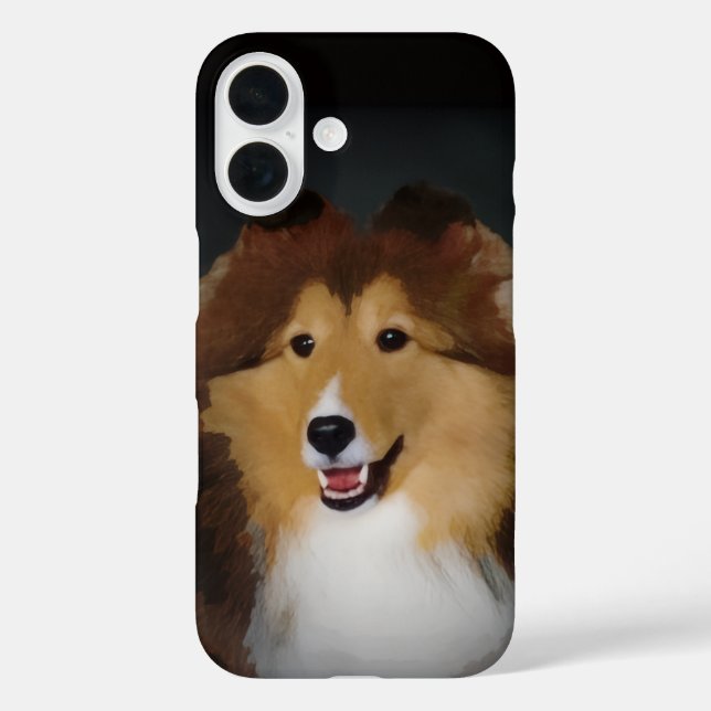 Sheltie phone case (Back)